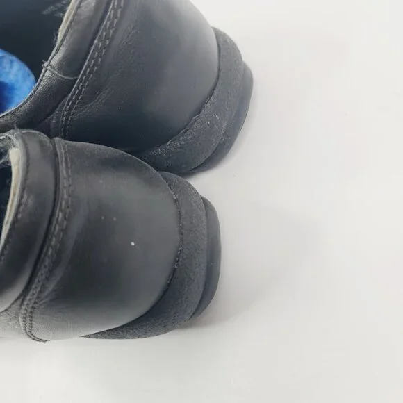 Dansko Women's Black Gretchen Leather Lace Up Casual Oxford Shoes Size 11 - Picture 4 of 7